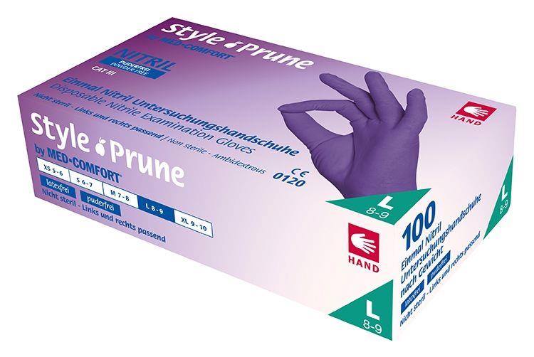 200 Gants jetables DexPure® 803-81 taille XL bleu violet nitrile EN 374  catégorie EPI