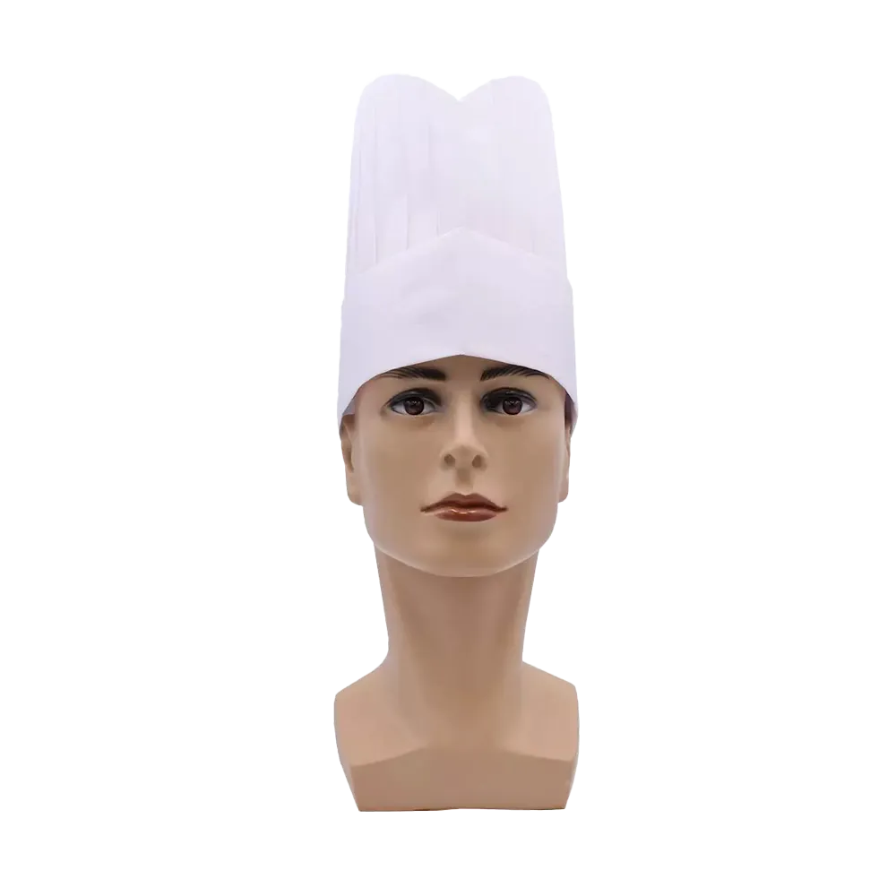 Chef's hat, ciscose, French style: buy chef's hat as disposable head protection.