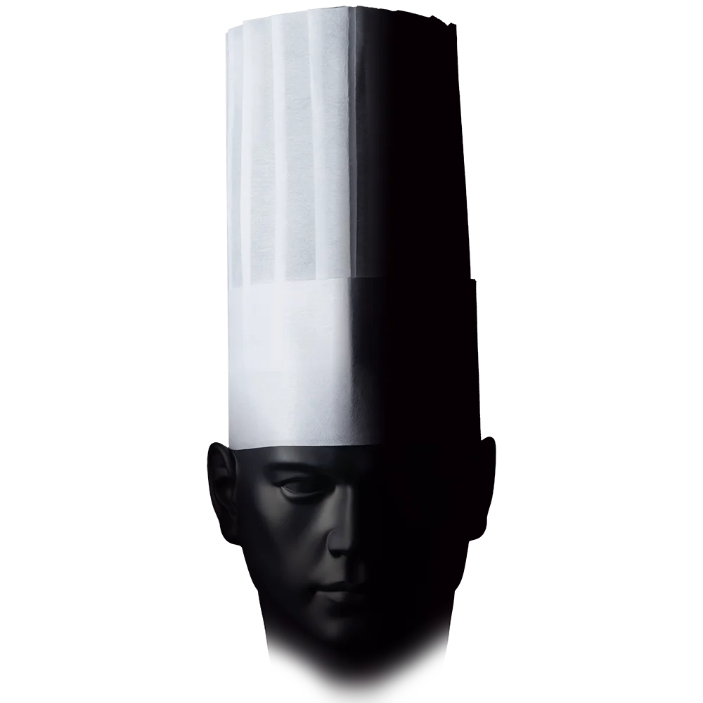 Disposable PROFI chef's hat, paper: buy chef's hat as disposable head protection.