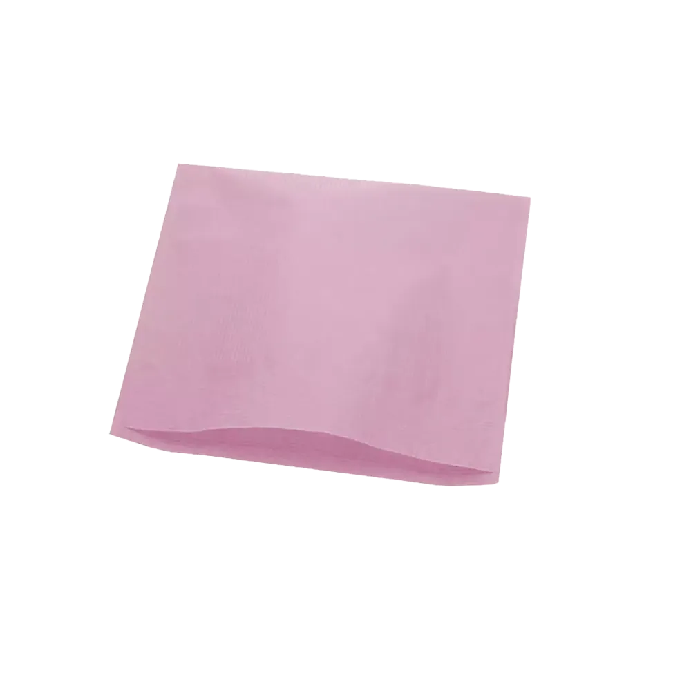 Dental headrest protectors tissue paper, pink, 290 x 360 mm: buy protectors for headrests as practice supplies.