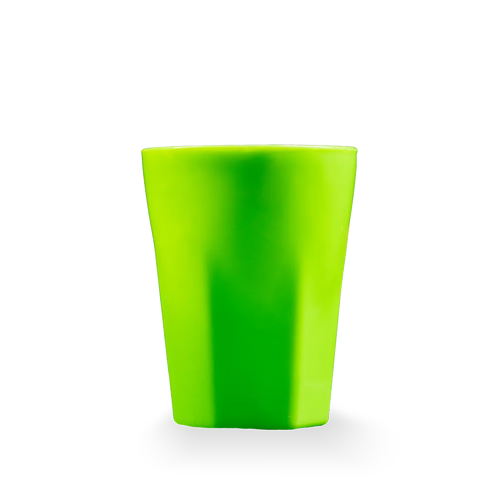 PP reusable cup, 150 ml, color: lime, polypropylene: Buy sustainable PP reusable cups.