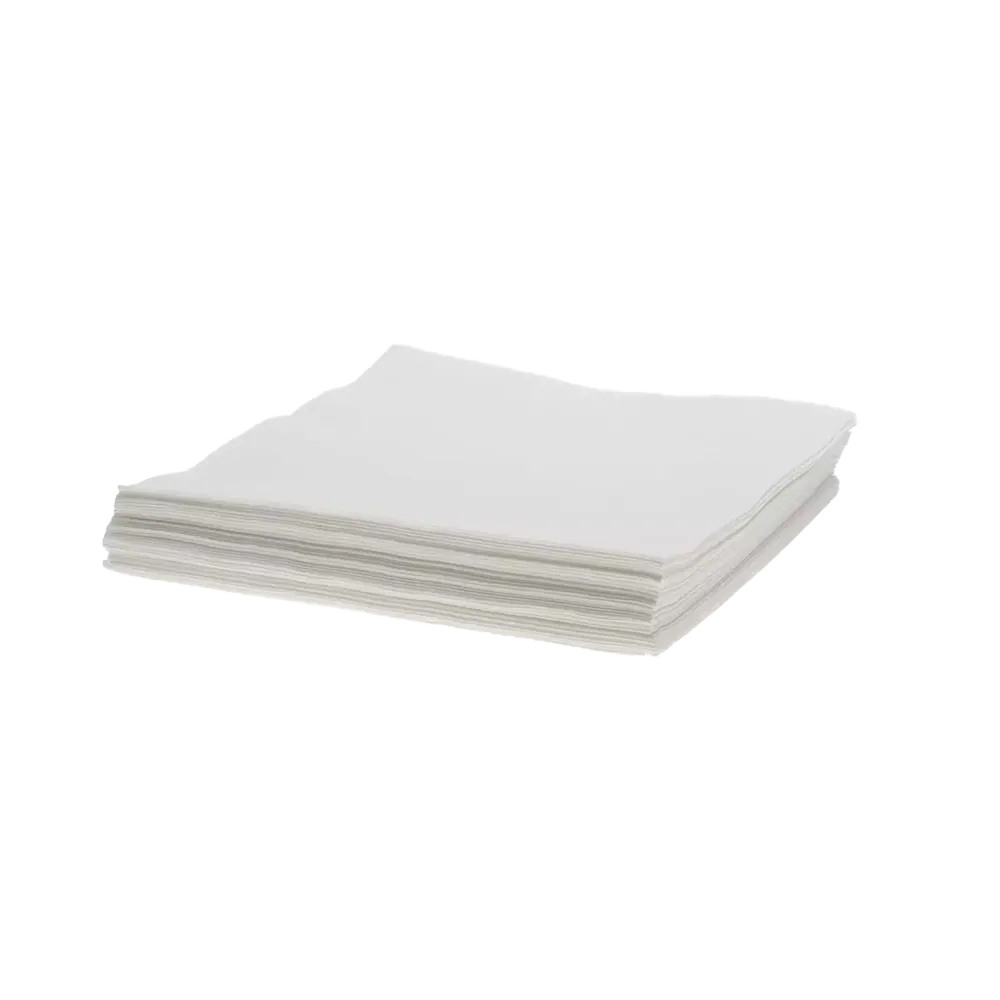 Dental disposable cellulose napkin, 40 x 40 cm, white, Med-Comfort: buy 2 ply disposable cellulose napkin for use during dental treatments and dental care as dental practice supplies.