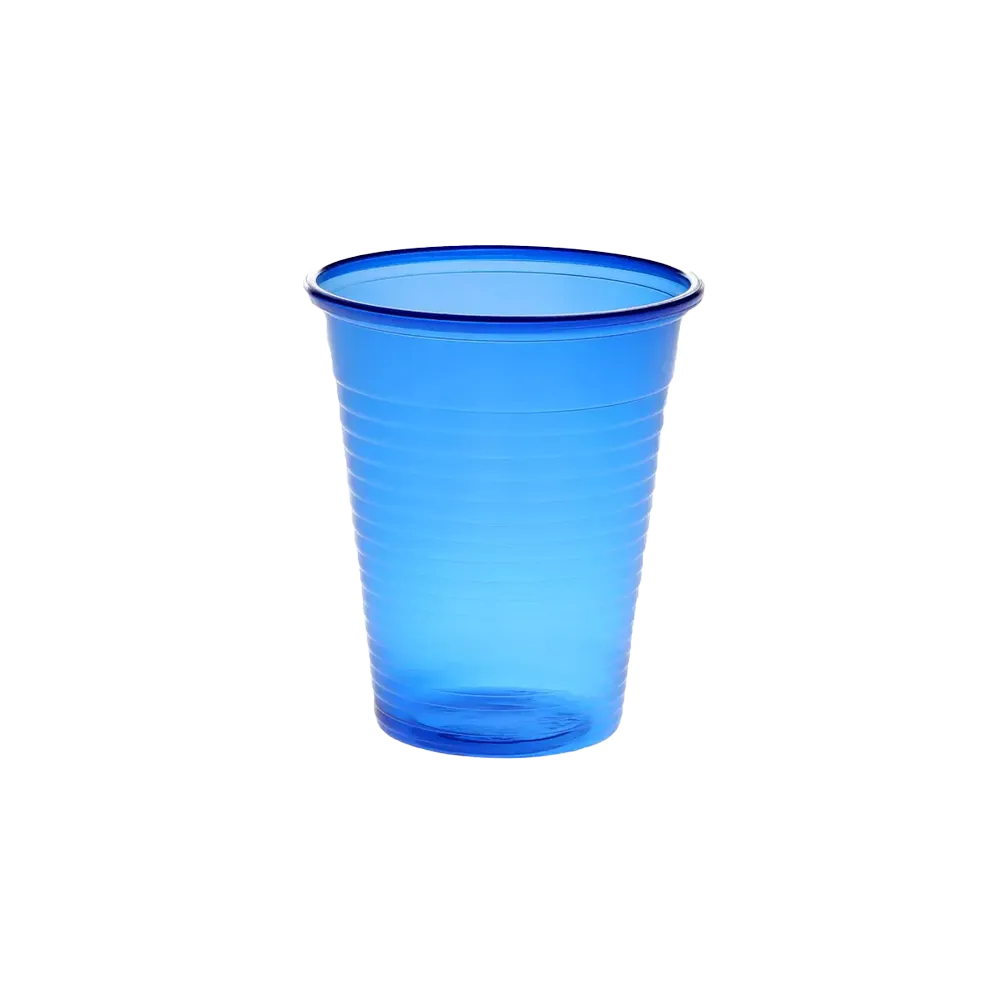 PP Mouth rinsing cup, 180 ml, colour blue, polypropylene: buy sturdy, non-slip PP Mouth rinsing cup with rounded rim for dental treatments.