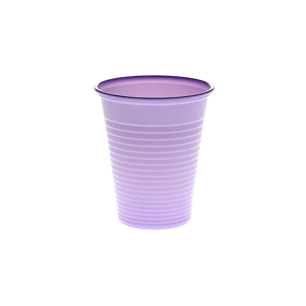 PE Mouth rinsing cup, 180 ml, colour purple, polyethylene: buy sturdy, non-slip PE Mouth rinsing cup with rounded rim for dental treatments.