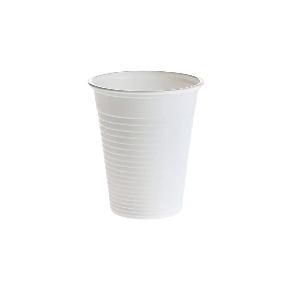 PE Mouth rinsing cup, 180 ml, colour white, polyethylene: buy sturdy, non-slip PE Mouth rinsing cup with rounded rim for dental treatments.