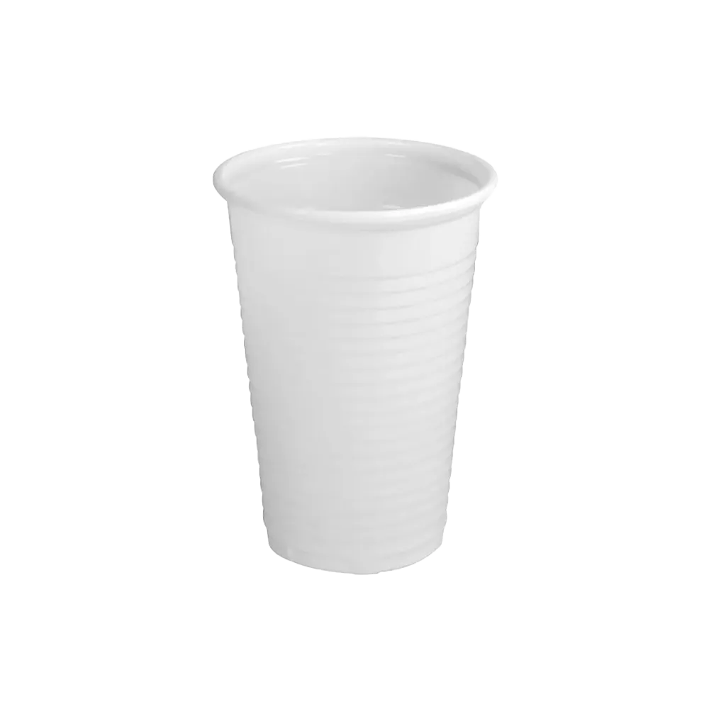 PP Mouth rinsing cup, 200 ml, colour white, polypropylene: buy strong, non-slip mouth rinsing cup with rounded rim for dental treatments.