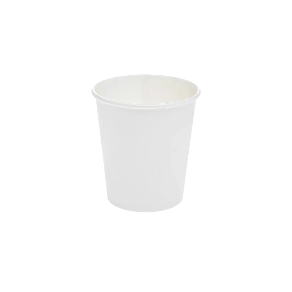 Hard paper mouth rinse cup, 190 ml, colour white: buy robust and dense mouth rinse cup as an environmentally friendly alternative for dental treatments.