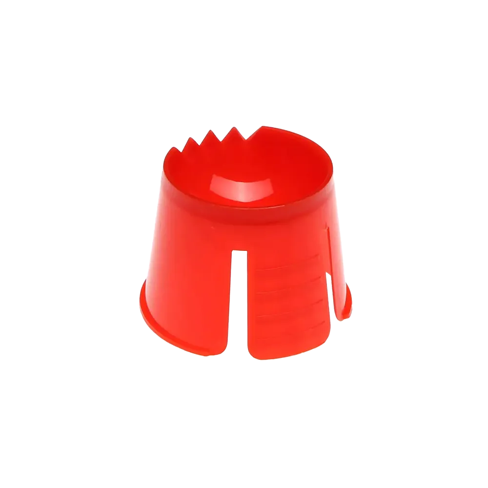 PP Disposable dappen container, colour red, polypropylene: buy dappen container for clean portioning and mixing of dental materials for dental treatments.