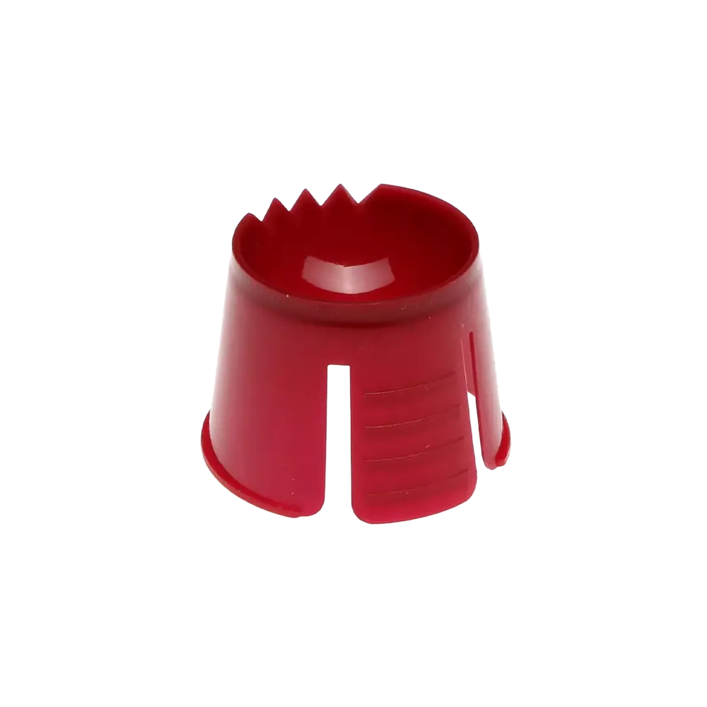 PP Disposable dappen container, colour wine red, polypropylene: buy dappen container for clean portioning and mixing of dental materials for dental treatments.