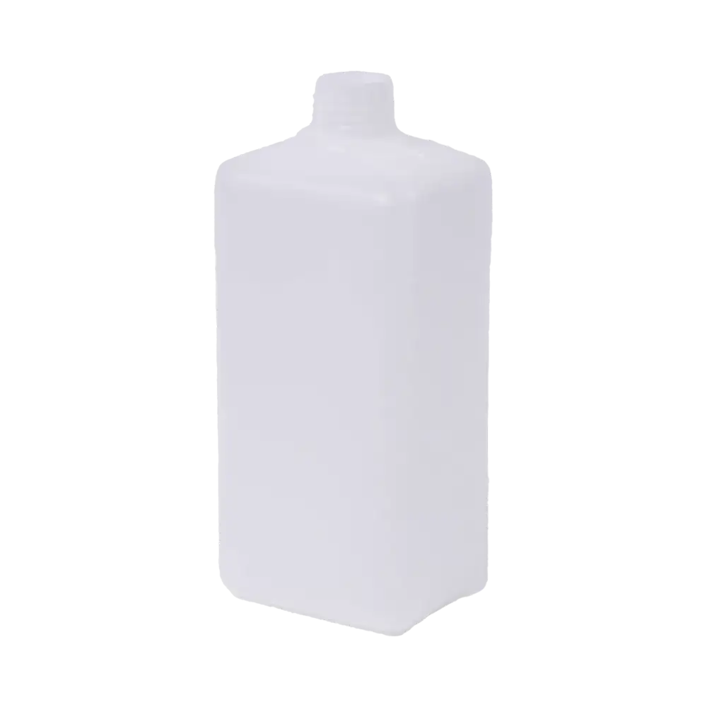 Empty bottle, 1000 ml for dispenser for disinfectants and liquid soaps as accessory.