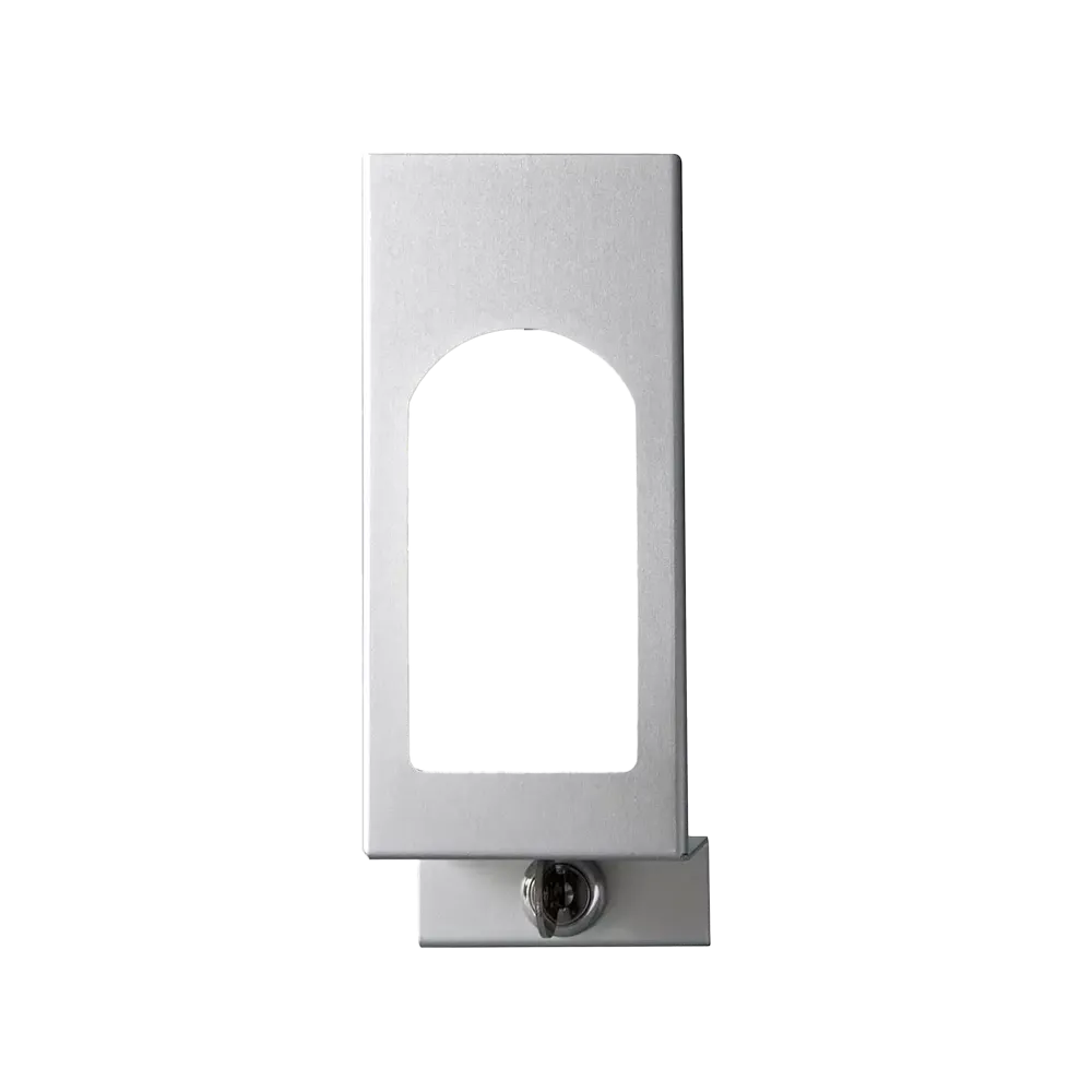 Front cover for wall dispenser for 1000 ml liquid soaps and disinfectants: buy front cover for lockable wall dispenser as accessory for dispensers for liquids.