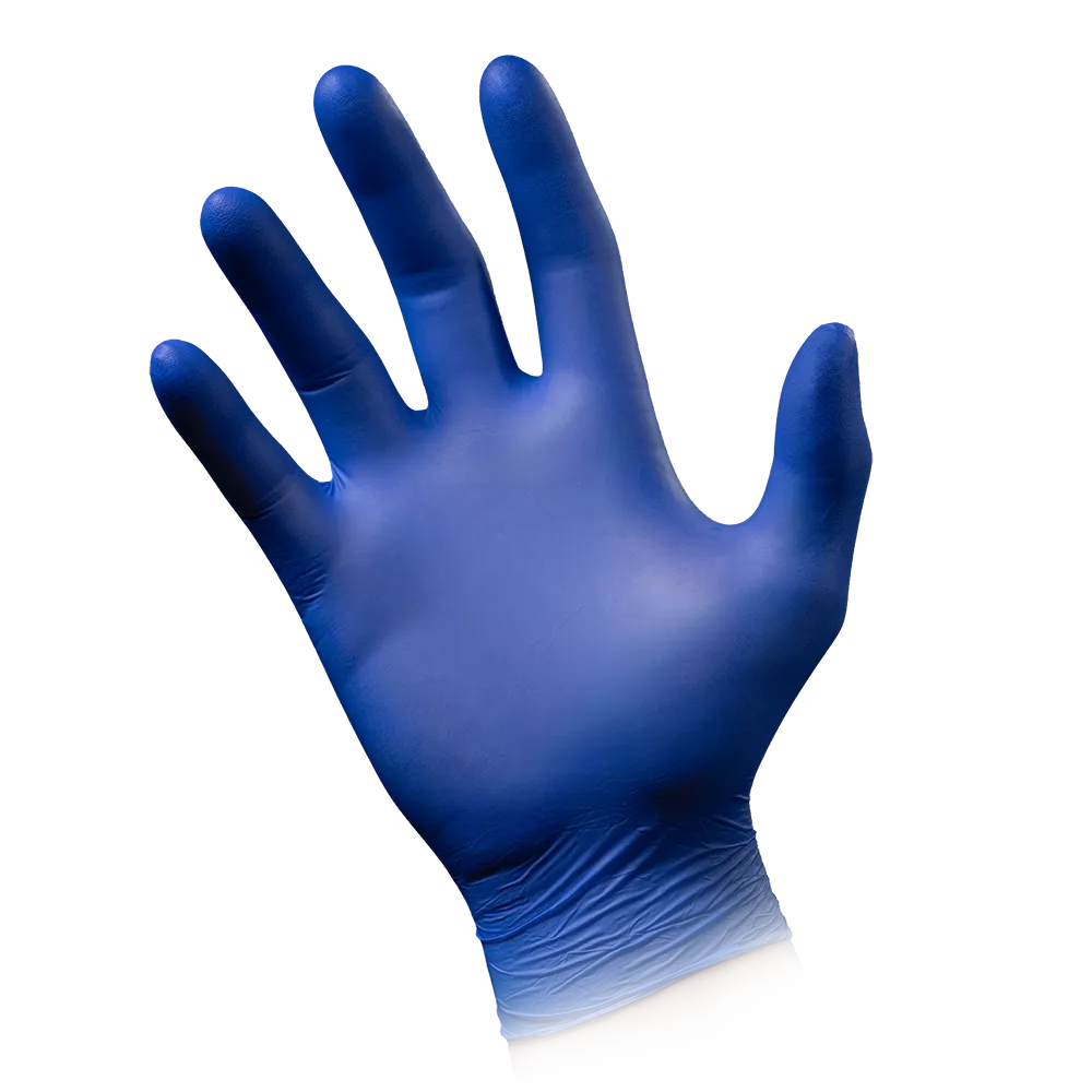 Nitrile gloves, cobalt blue, size L, powderfree, Puracomfort Cobalt: buy nitrile disposable gloves as protective gloves and examination gloves made of nitrile.