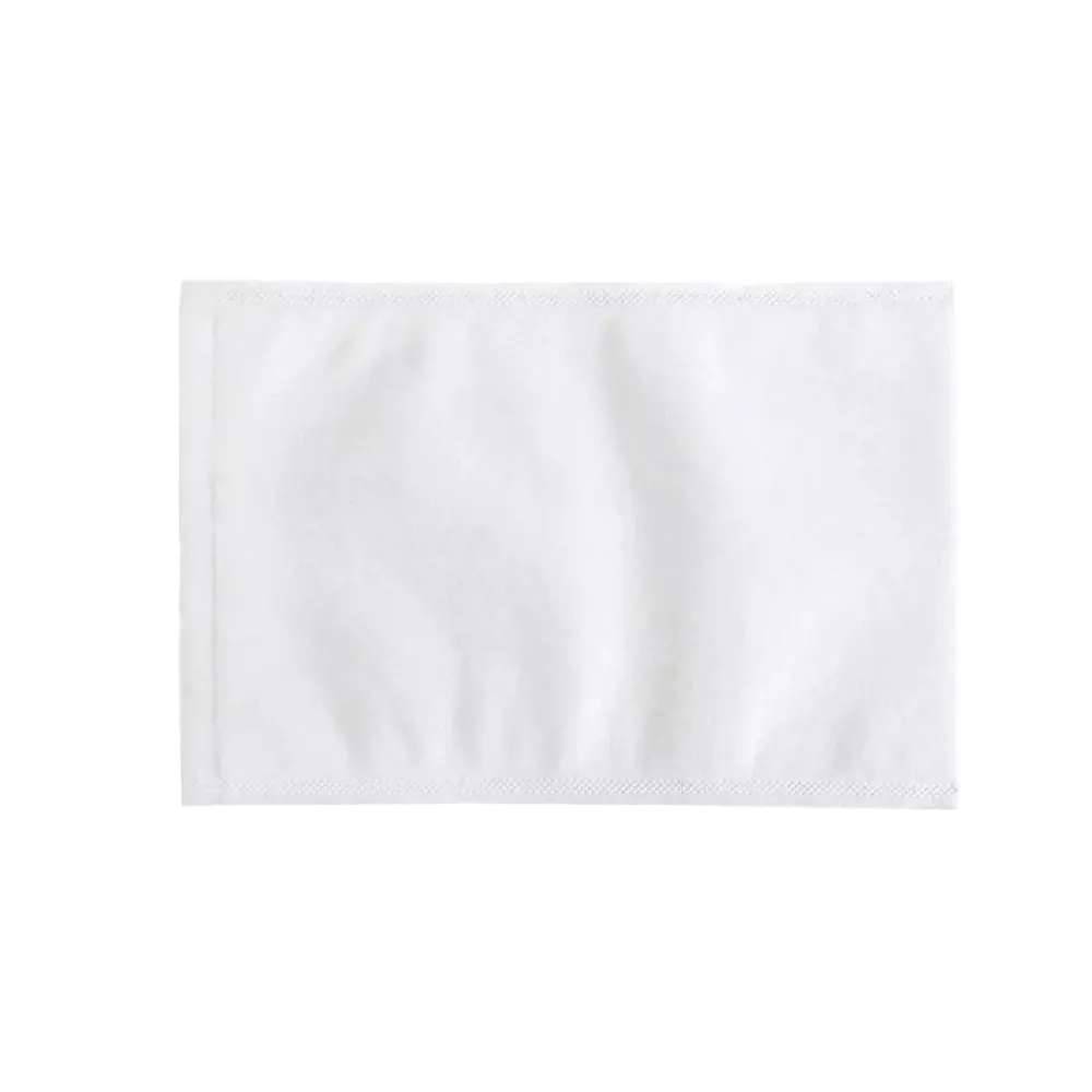 Disposable washcloth, white, fleece, Eco-Plus: buy disposable flannel made of hydrophilic fleece with hygienic ultrasonic seam as a practical disposable item.