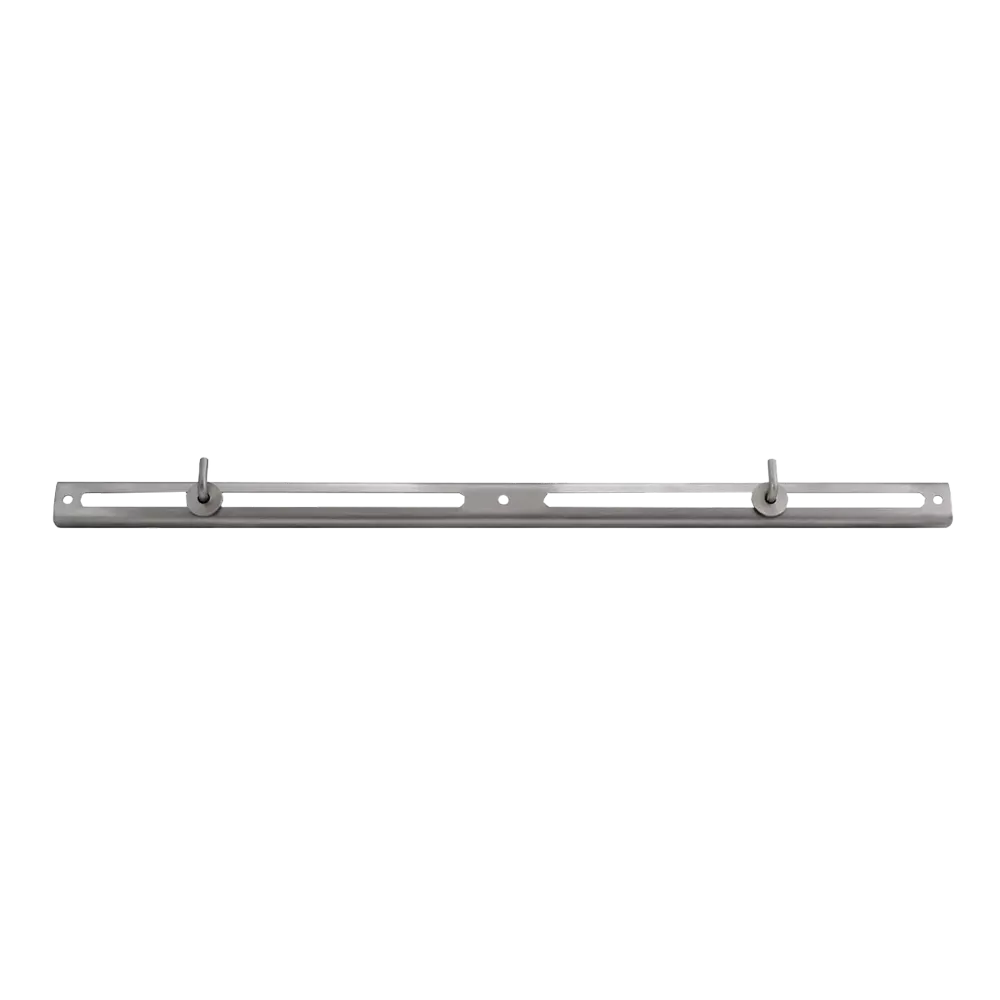 Holder for aprons, 490 mm, stainless steel: buy apron block holder as accessory for PPE.