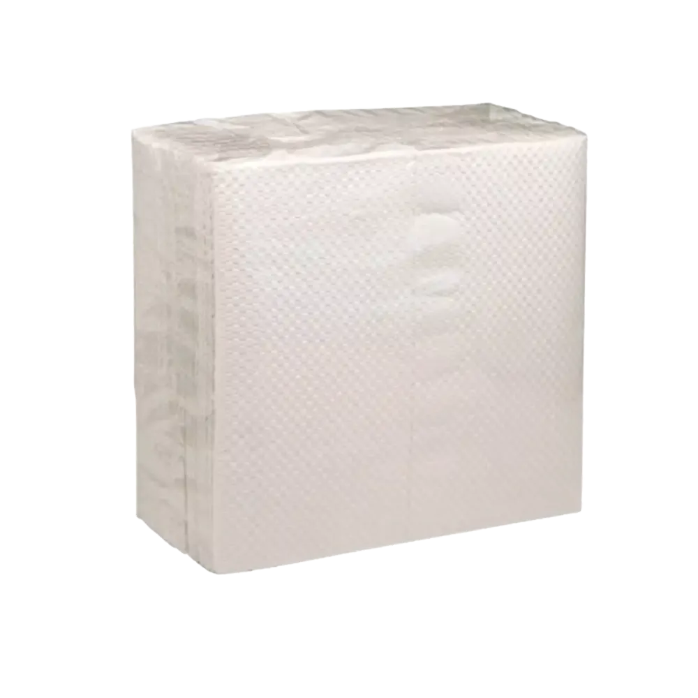 Tissue wipes, 40 x 36 cm, Z-fold, colour natural: buy 3-ply wipes for cleaning for patient and ward use.