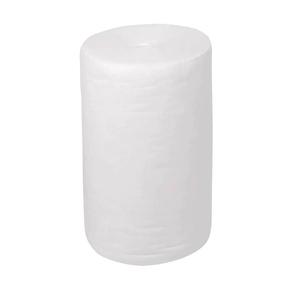 Refill fleece roll, white, cloth size 37 x 20 cm, V-WIPES Petsorb: buy unperforated 90 dry cloths on fleece roll for 6,2 l bucket for refilling.