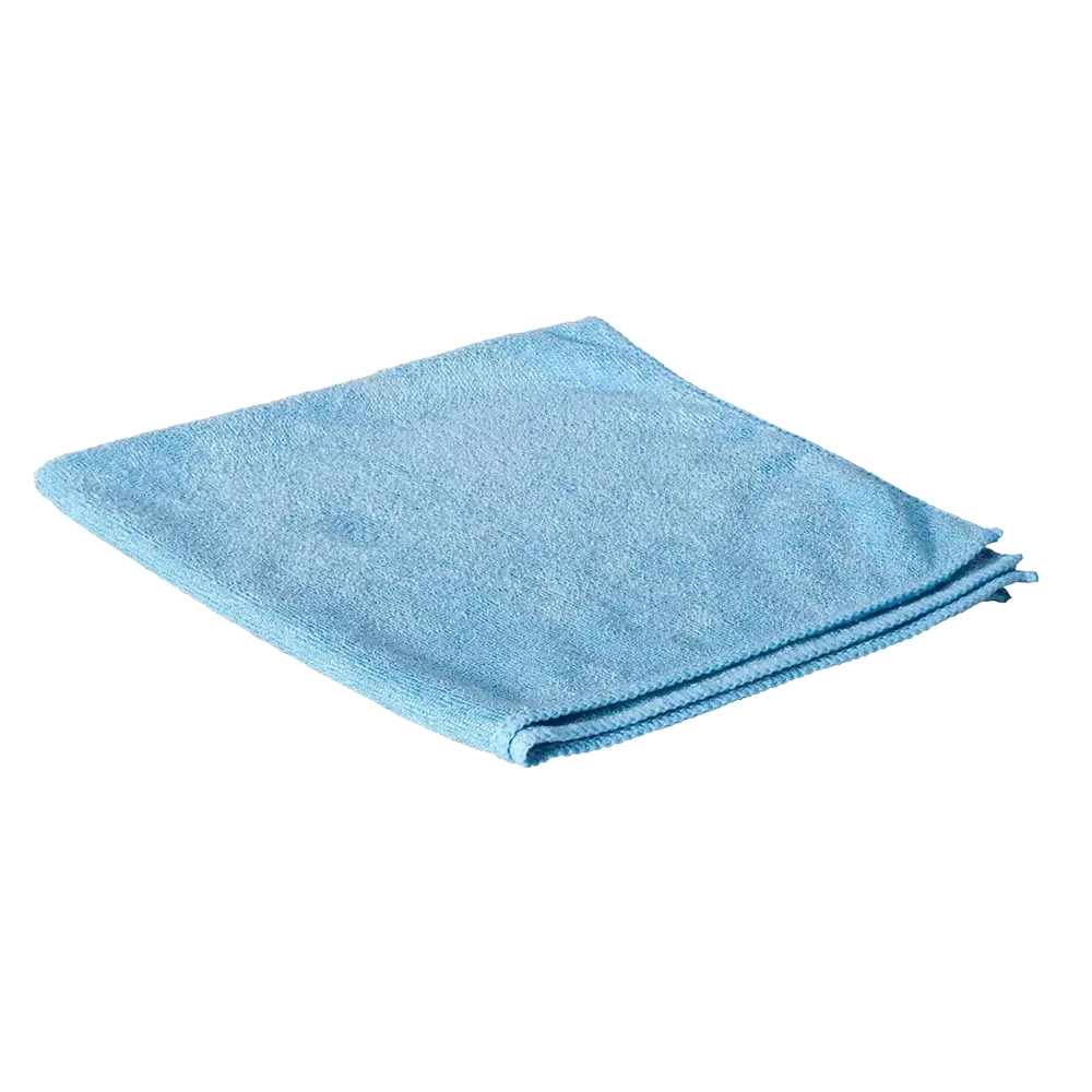 Microfibre cloth, colour blue, 40 x 40 cm, Clean-Comfort: buy washable microfibre cloths for cleaning in different colours for different hygiene areas.