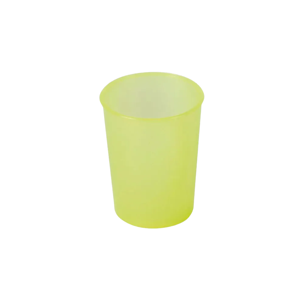 PP Beak cup bottom part, yellow, 250 ml: buy polypropylene bottom part for beak cup as patient supplies.