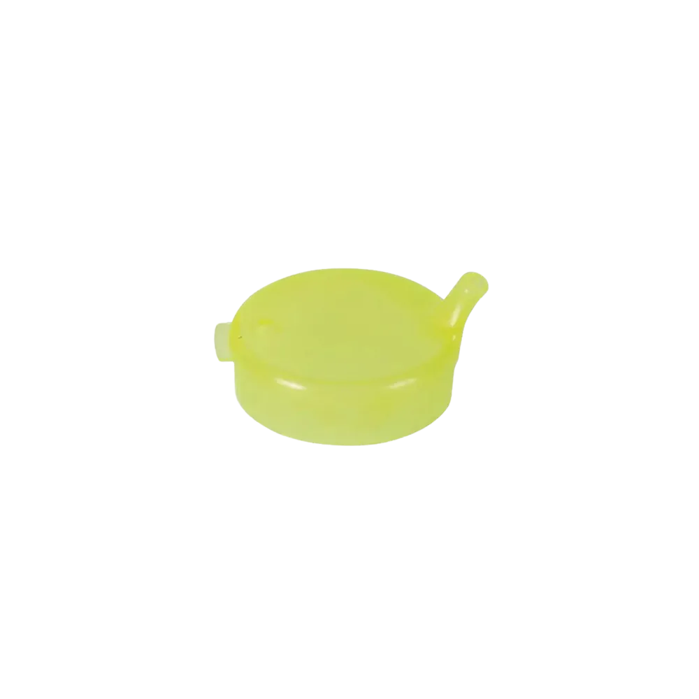 PP Beak cup top, yellow, 4x4 mm for 250 ml: buy polypropylene top for sippy cup as patient supplies.